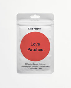 Kind Patches | Love Patches | 30 Passion Support Patches: Supports Sensual Flow, 1 Month Pack, Vegan