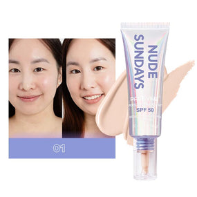 Liquid Foundation - Extended Hydration Foundation Makeup with a Lasting, Natural Radiant Finish - Long-Wearing Formula with Buildable , Moisturize Flawless Moisturizing